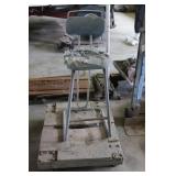 Shop Stool & Platform Cart