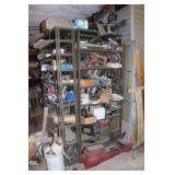 Shelves of Car Parts & Misc. Tools