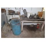 Car Parts, Table & Shelving
