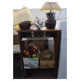 Entertainment Center, Lamps & Decorations