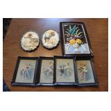 Ceramic Wall Plaques & Ballerina Pictures
