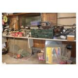 Contents of North Wall of Office