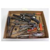 Screw Drivers, Files, Flaring Tool, Etc.