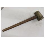 Large Brass Hammer