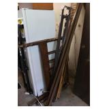 Twin Walnut Jenny Lind Bed