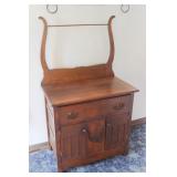 Antique Oak Washstand