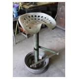 Tractor Seat Shop Stool
