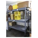 24" x 64" x 70" Rolling Metal Shelf