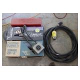 RV Extension Cord, Sewer Hose & Safety Triangles