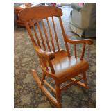 Antique Oak Rocker