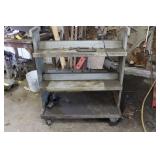 Double Sided Rolling Shop Cart