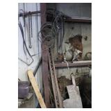 Log Chain, Scrap Iron & Copper Tubing