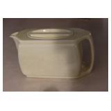 Yellow Art Deco Porcelain Tea Pot