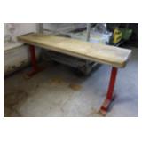 Vintage Locker Room Bench