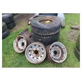 Chevy 15 x 8 6-Bolt Rally Wheels