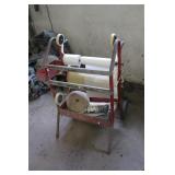 Mobile 18" Masking Paper Stand