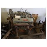 Chevy Small Block Engine w/ Cart