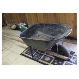 Rubber Tire Wheel Barrow
