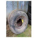 Pair of Old Ford Wheels