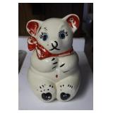 American Bisque Teddy Bear Cookie Jar