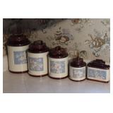 Japan Porcelain Canister Set