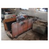 Metal Factory Cart & Automotive Bench Seats