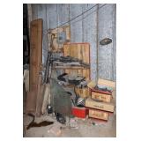 Rolling Cart, Car Parts & Scrap Iron