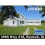 KEOKUK, IOWA HOME & ACREAGE AUCTION