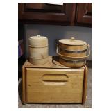 Wooden Bread Box