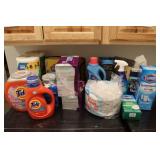 Laundry Basket, Paper Products & Laundry Detergent