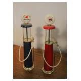 Vintage Style Visible Gas Pump Miniature Models