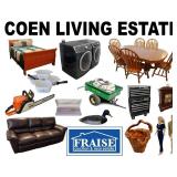 COEN LIVING ESTATE AUCTION