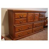 8  Drawer Oak  Dresser