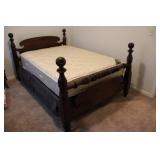 Full-Size Bed & Serta Mattress