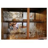 Assorted Glass & Stemware