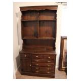 Ethan Allen Dresser & Book Case