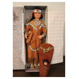 Traditions 26" Native American Porcelain Doll