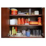 Assorted Glassware & Tupperware