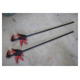 Craftsman 46" Quickgrip Clamps