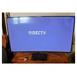 Samsung 66" Curved Screen TV & Remote