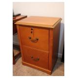 Modern Maple File Cabinet