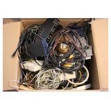 Large Box Full of Misc. Electronics