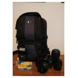Minolta Maxxum 450Ssi Camera, Bag & Accessories