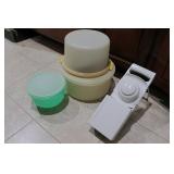 Tupperware Storage & Pampered Chef Slicer