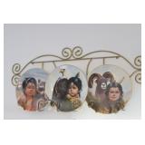 Native American Plates & Plate Rack