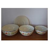 Kobe Metal Enamel Ware Nesting Bowls