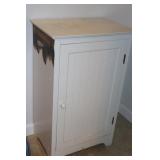 White One Door Cabinet