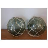 Green Glass Fishing Floats
