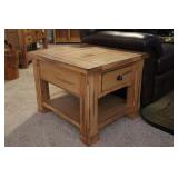 Oak End Table