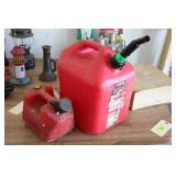 1 Gallon & 5 Gallon Gas Cans